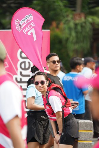 Race photo from Smartfren Run 2024 Vibes