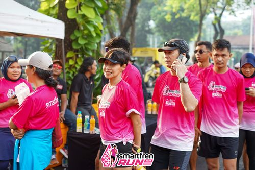 Race photo from Shakeout Run - Smartfren Run