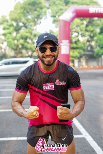 Race photo from Shakeout Run - Smartfren Run