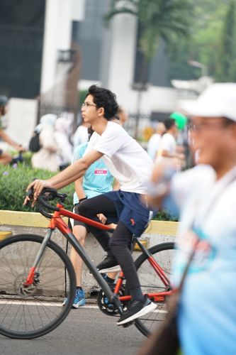 Race photo from Smartfren Run 2024 Vibes