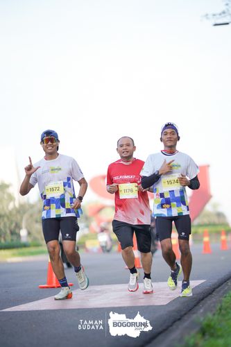 Race photo from Taman Budaya x BOGORUN 2025