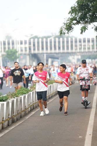 Race photo from Smartfren Run 2024 Vibes