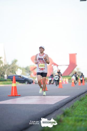 Race photo from Taman Budaya x BOGORUN 2025