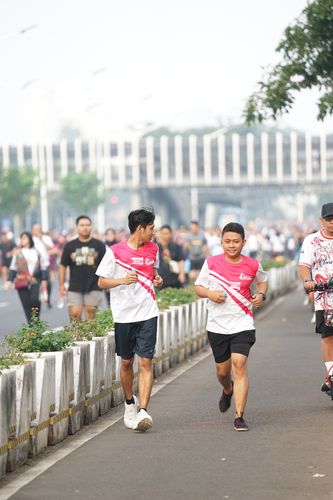 Race photo from Smartfren Run 2024 Vibes