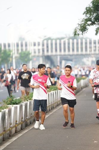 Race photo from Smartfren Run 2024 Vibes