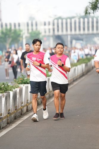 Race photo from Smartfren Run 2024 Vibes
