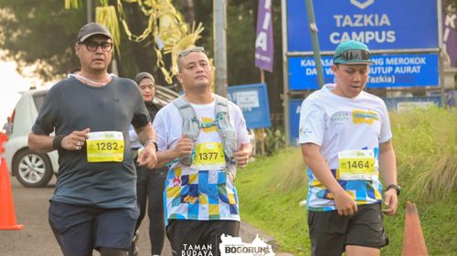 Race photo from Taman Budaya x BOGORUN 2025