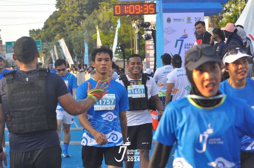 Race photo from Jabar Run 10K 2024