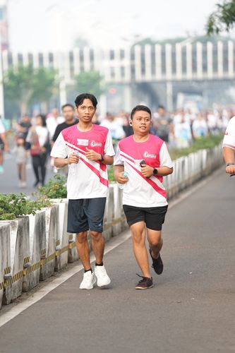 Race photo from Smartfren Run 2024 Vibes