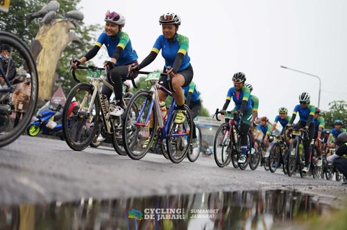 Race photo from Cycling de Jabar 2024