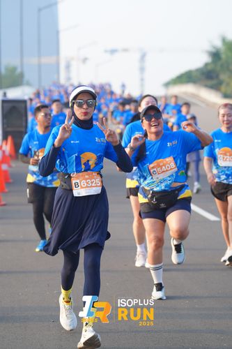 Race photo from ISOPLUS RUN 2025 - JAKARTA