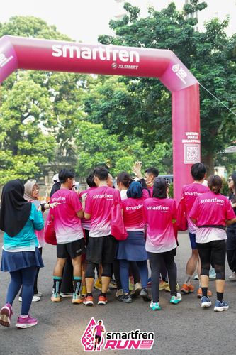 Race photo from Shakeout Run - Smartfren Run