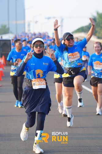 Race photo from ISOPLUS RUN 2025 - JAKARTA