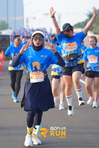 Race photo from ISOPLUS RUN 2025 - JAKARTA