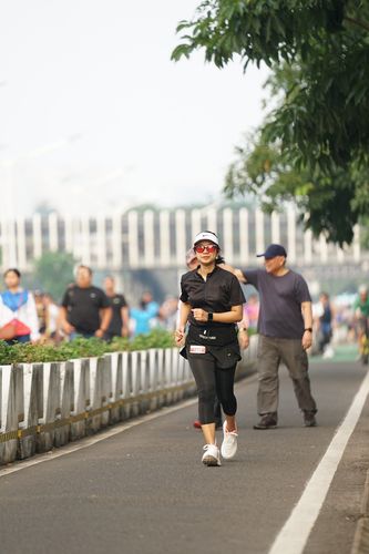 Race photo from One Run 10K Vibes 2024