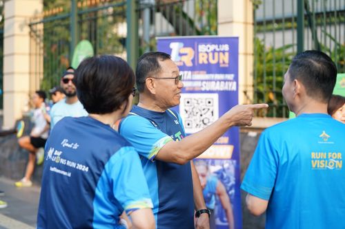 Race photo from Lari Bareng Yuk!