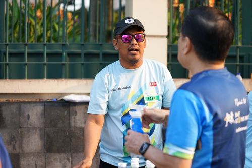 Race photo from Lari Bareng Yuk!