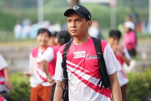 Race photo from Smartfren Run 2024 Vibes