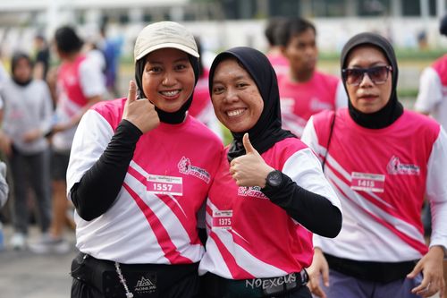 Race photo from Smartfren Run 2024 Vibes