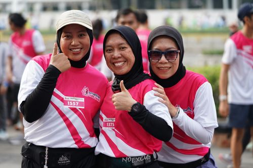 Race photo from Smartfren Run 2024 Vibes