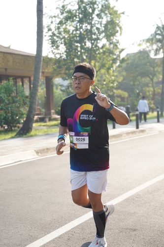 Race photo from WIPRO RUN 2025 - Vitalis Unza 20th Anniversary