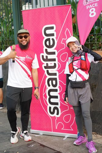 Race photo from Smartfren Run 2024 Vibes