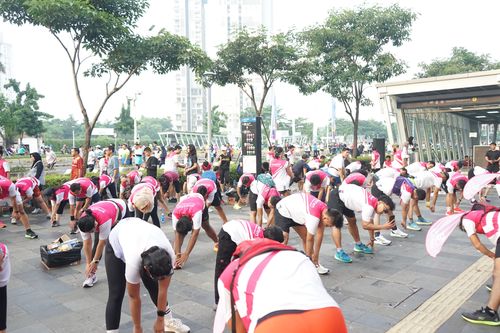 Race photo from Smartfren Run 2024 Vibes
