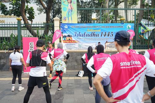 Race photo from Smartfren Run 2024 Vibes