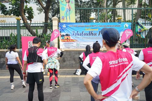 Race photo from Smartfren Run 2024 Vibes