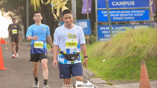 Race photo from Taman Budaya x BOGORUN 2025