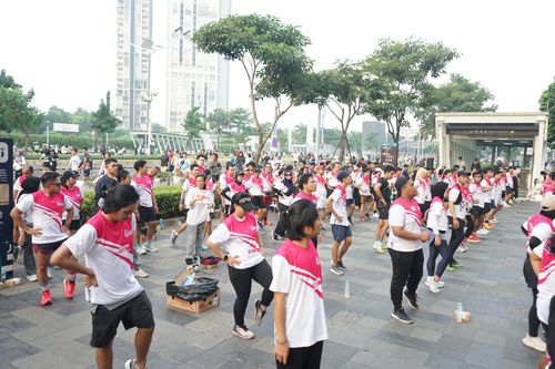 Race photo from Smartfren Run 2024 Vibes