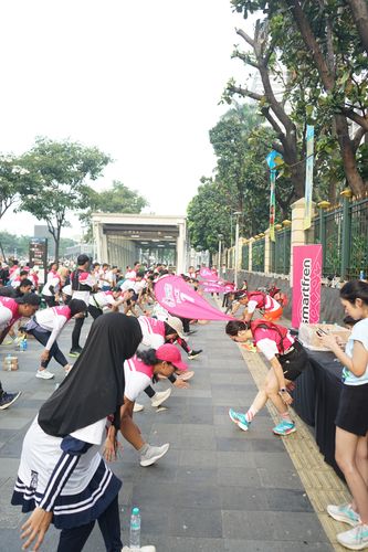 Race photo from Smartfren Run 2024 Vibes