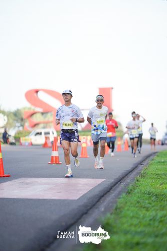 Race photo from Taman Budaya x BOGORUN 2025