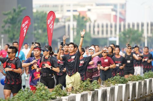 Race photo from One Run 10K Vibes 2024