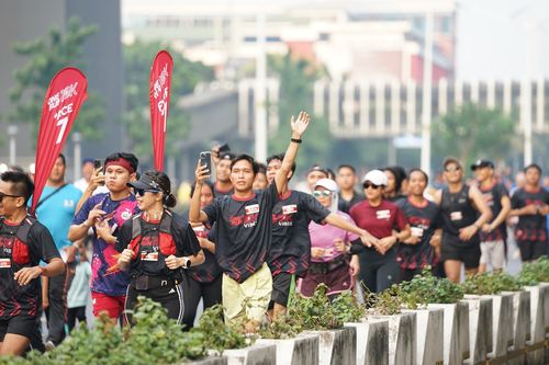 Race photo from One Run 10K Vibes 2024