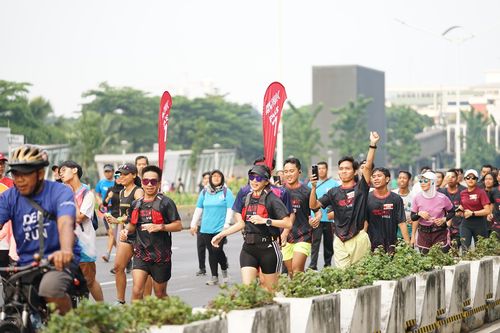 Race photo from One Run 10K Vibes 2024
