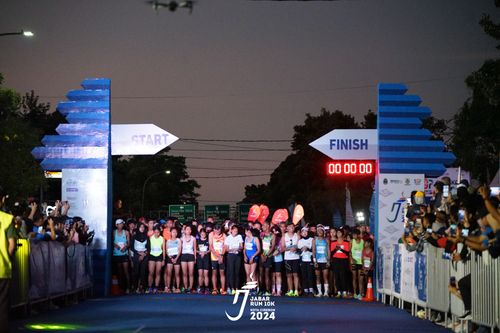 Race photo from Jabar Run 10K 2024