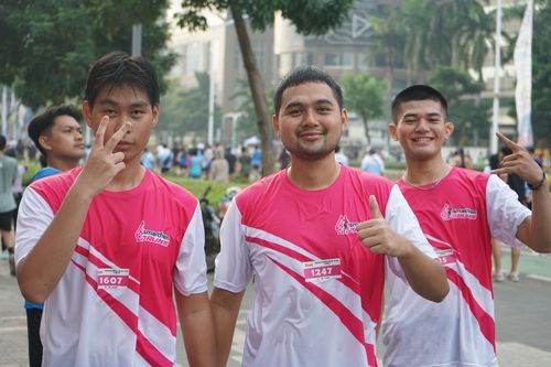 Race photo from Smartfren Run 2024 Vibes