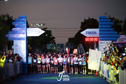Race photo from Jabar Run 10K 2024