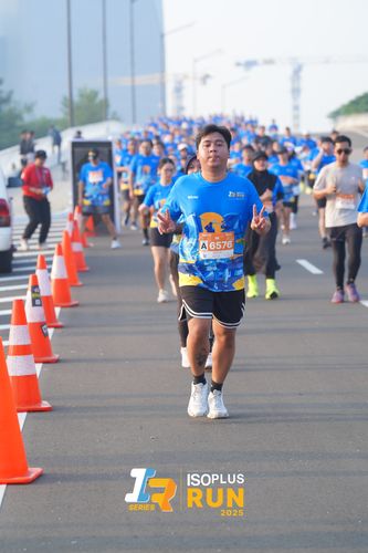 Race photo from ISOPLUS RUN 2025 - JAKARTA