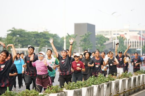 Race photo from One Run 10K Vibes 2024