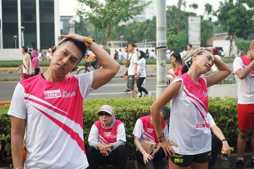 Race photo from Smartfren Run 2024 Vibes