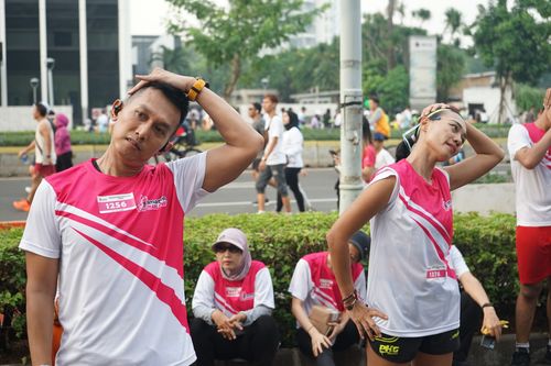 Race photo from Smartfren Run 2024 Vibes