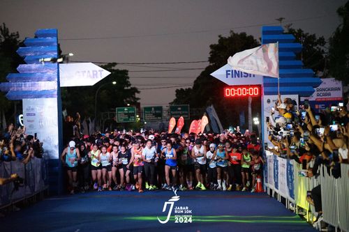 Race photo from Jabar Run 10K 2024
