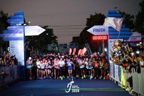 Race photo from Jabar Run 10K 2024