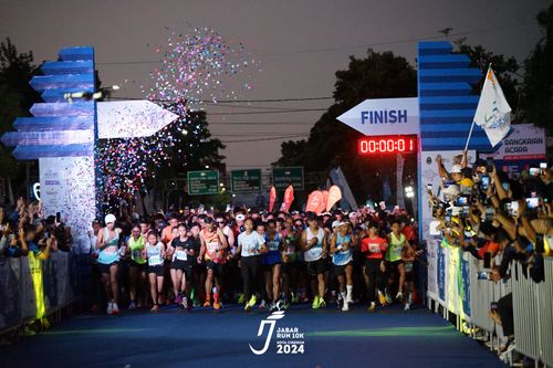 Race photo from Jabar Run 10K 2024