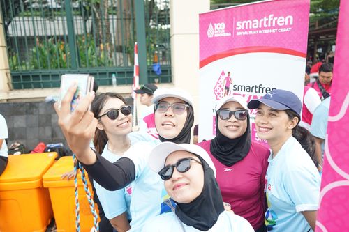 Race photo from Smartfren Run 2024 Vibes