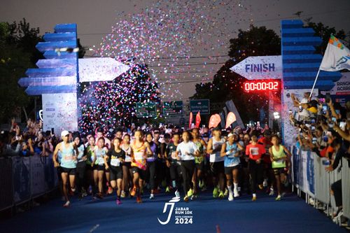 Race photo from Jabar Run 10K 2024