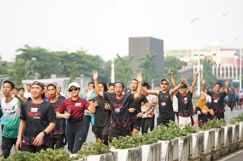 Race photo from One Run 10K Vibes 2024
