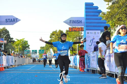 Race photo from Jabar Run 10K 2024
